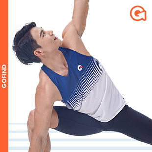 果凡专业跑步运动背心轻薄透气速干汗衫男款健身户外马拉松上衣