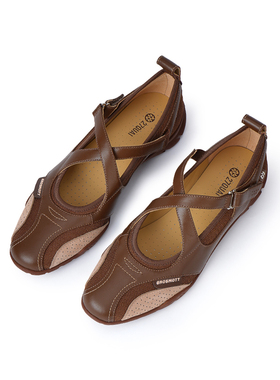 27QUAI GROSMOTT X-Training系列多色交叉丝带芭蕾玛丽珍单鞋新款