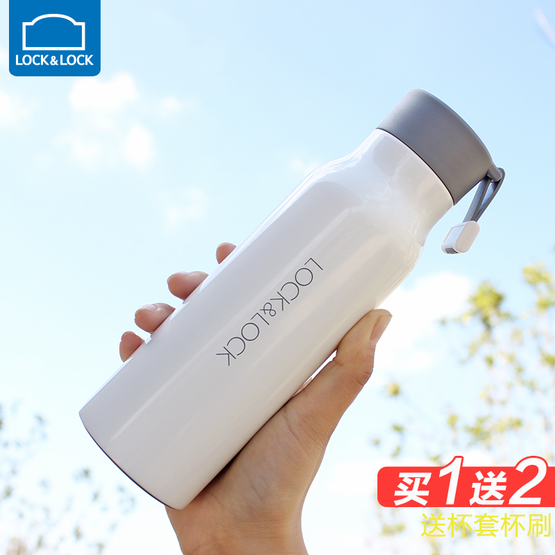 乐扣保温杯高档精致304不锈钢