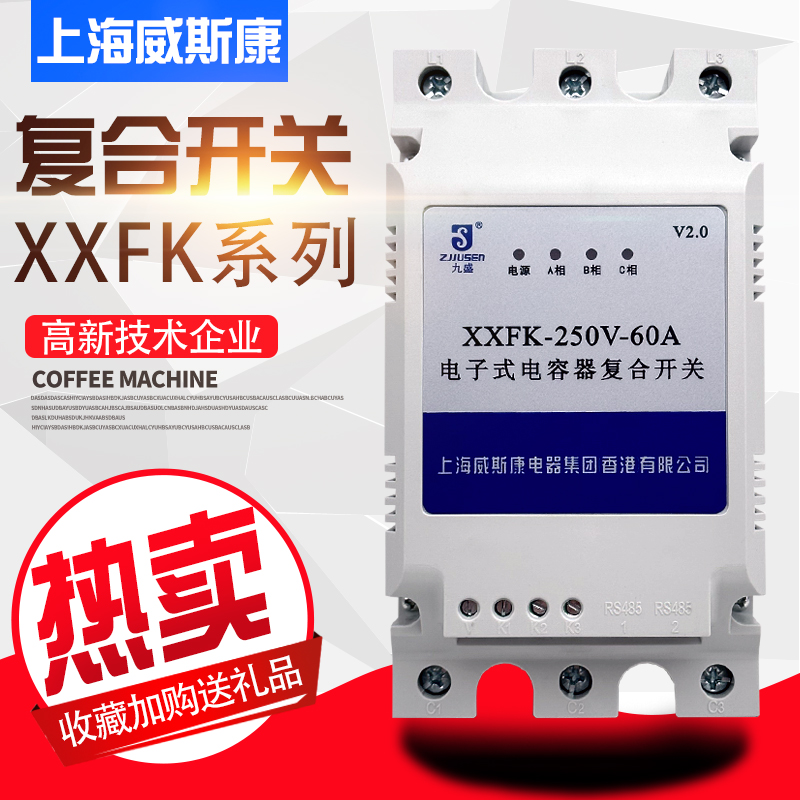 上海威斯康XXFK-250V复合开关60A