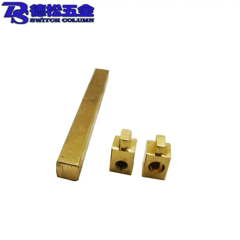 涂鸦智能开关铜柱加工订制 四方铜柱 接线柱螺柱焊接插脚接线柱