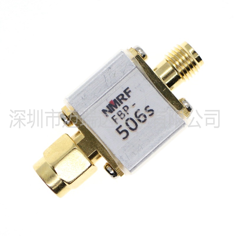 506MHz 射频同轴带通SAW滤波器 1dB带宽7MHz SMA接口
