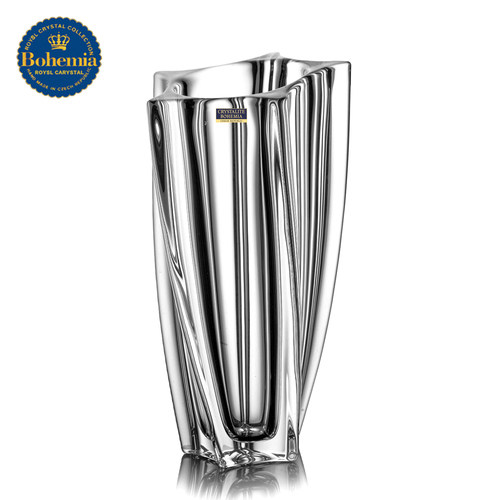捷克BOHEMIA水晶玻璃高装饰花瓶