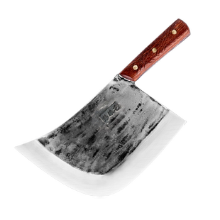 彭铁艺手工锻打砍骨刀加厚斩骨刀重型剁骨刀砍骨头专用刀砍骨头刀