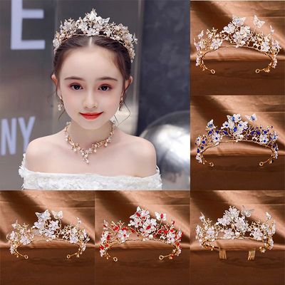 小女孩表演主持人头冠