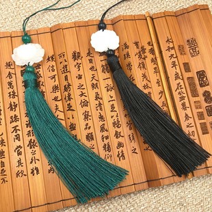 团扇流苏穗子随身吊穗挂件古风绳子书签竹笛笛子唐装腰牌花伞挂坠