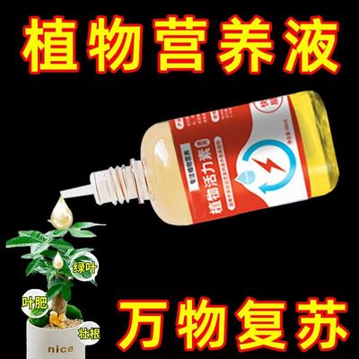 植物活力素养花专用通用型快速复活生根剂绿植浓缩正品原厂增绿剂