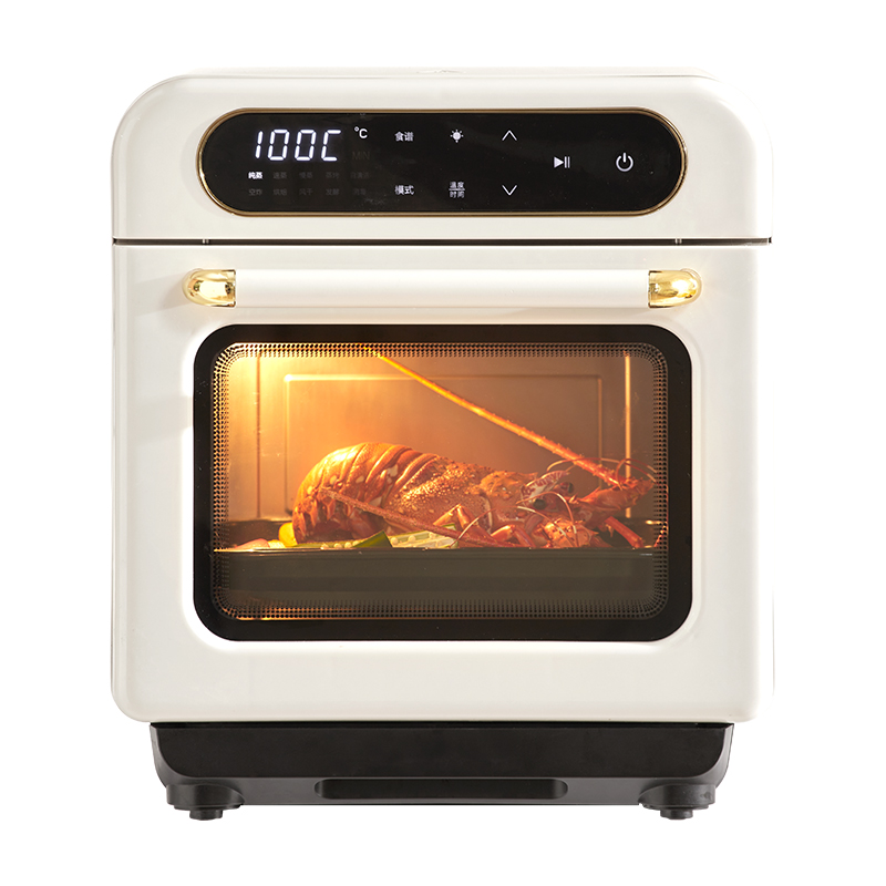 【直播间专属优惠】欧宁小方块台式蒸烤箱蒸烤炸一体机蒸汽电烤箱