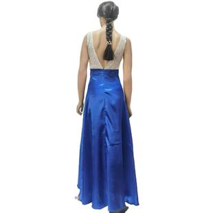 fashion new dress skirt ruched female party slit clothing