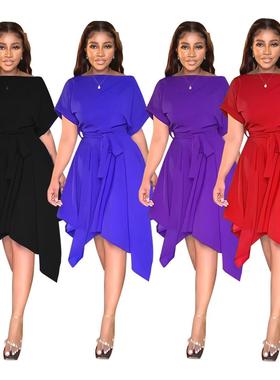 womens dress springsummer dresses green long vintage collar