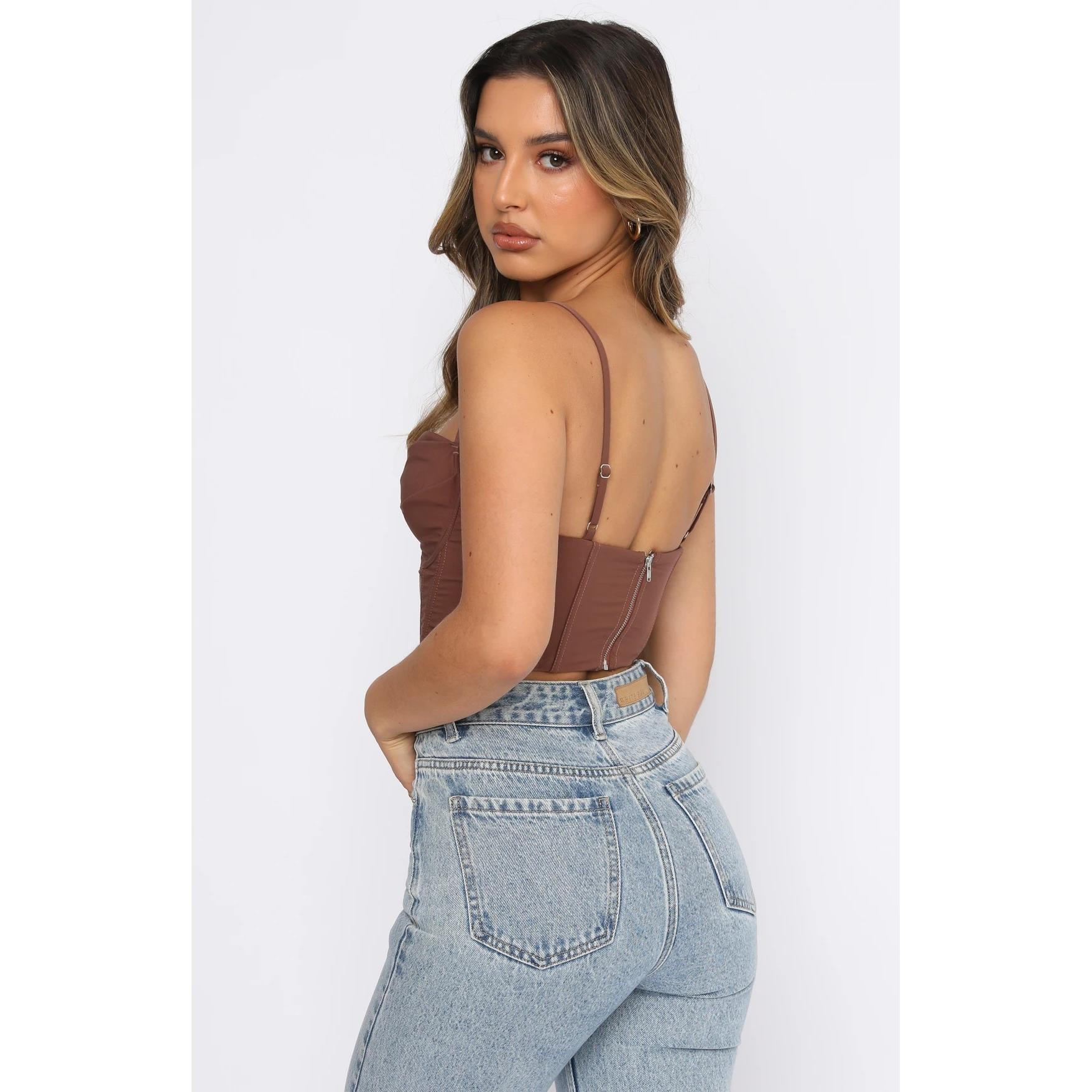 corset bodices bustier slimmer cups waist strapless tops