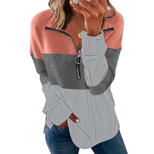 jocoo jolee fashion dye print loose shirt spring long neck