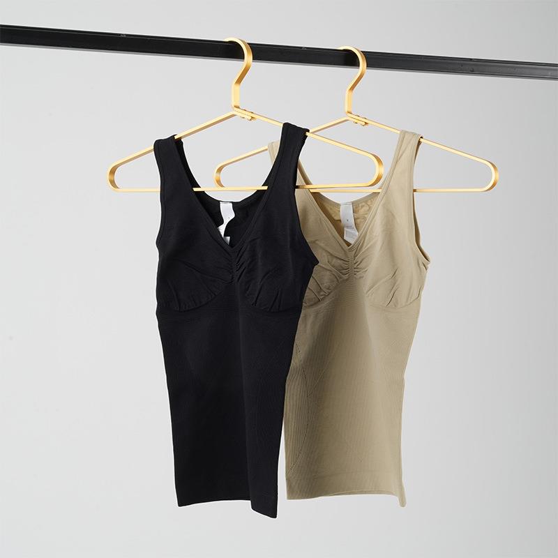 shaping body sleeveless top yoga tummy-controlling slimming