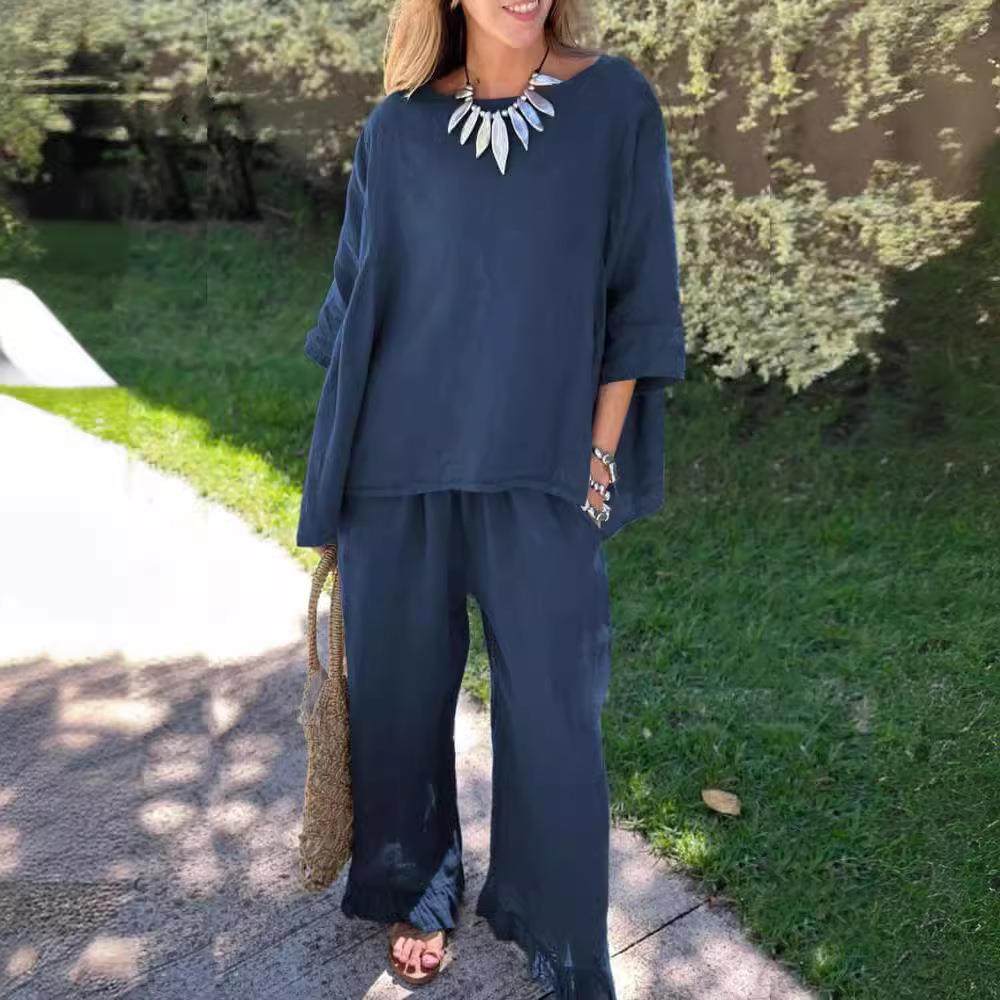 women and casual linen women for for suits solid loose