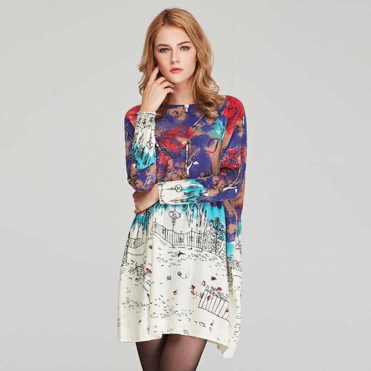 Fat Girls Plus Size Womens Knitted Sweaters Womens Loose