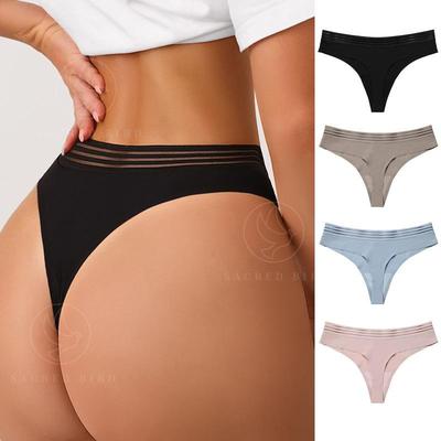 cotton thong seamless large sexy size silk panties ladies