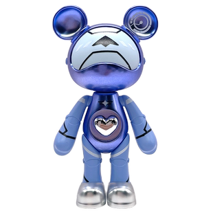 星际熊新品潮玩超能星舰明盒日常送礼潮公仔手办车载摆件