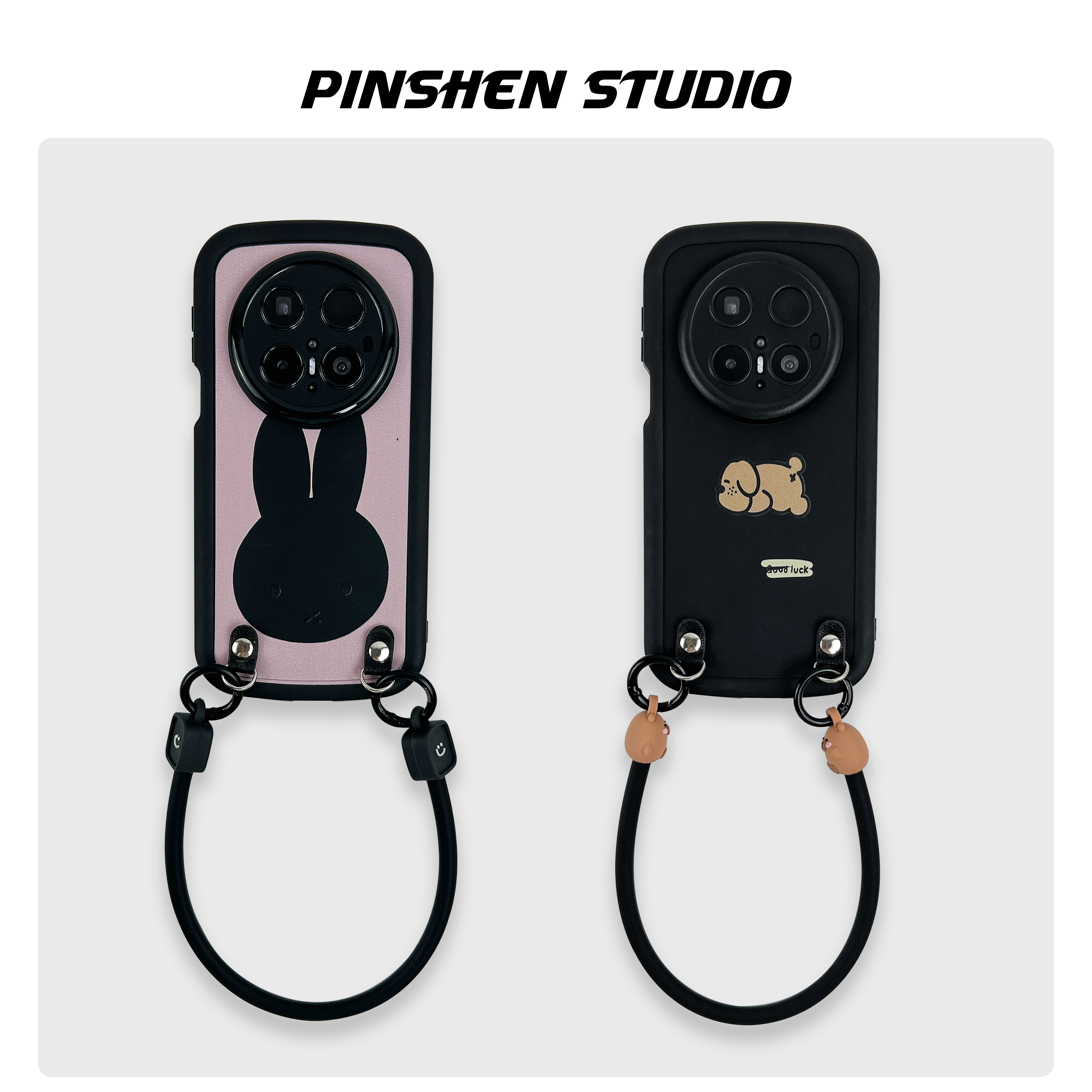 品申原创小众全包卡通可爱小兔硅胶手提适用华为mate80pro手机壳全包防摔高级感个性ins风新款iphone17保护套,3C数码配件,手机保护套/壳,淘宝优惠券,粉丝福利购,淘宝优惠卷