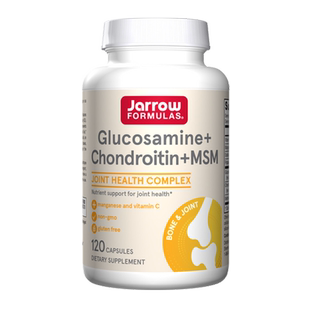 Jarrow氨糖软骨素MSM美国杰诺硫酸氨基葡萄糖维骨力老人补护关节