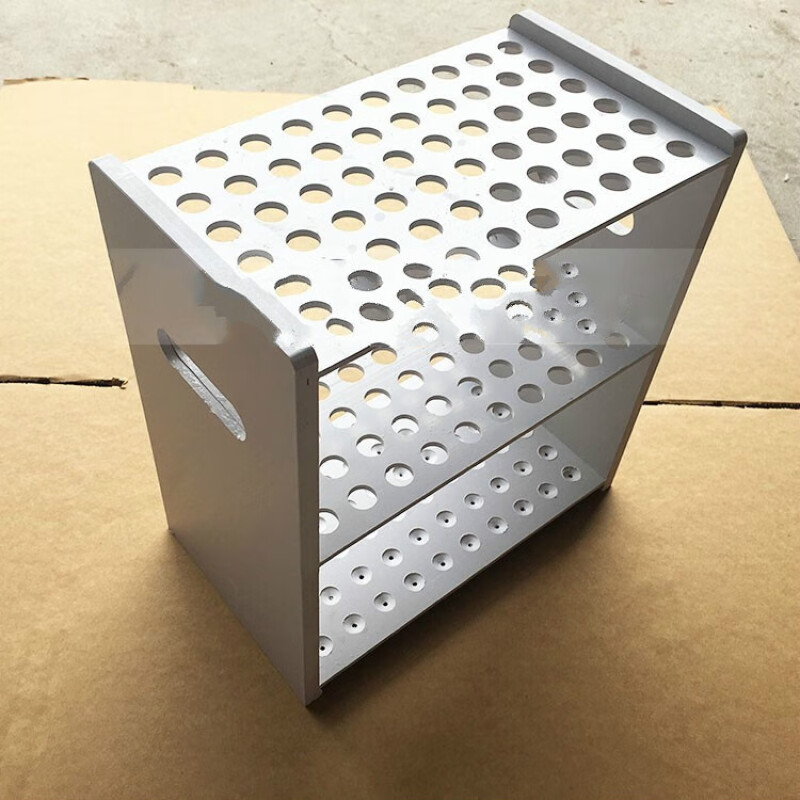 移液管架60孔14mm耐酸碱塑料吸管架刻度吸管架胖肚刻度吸管放置架