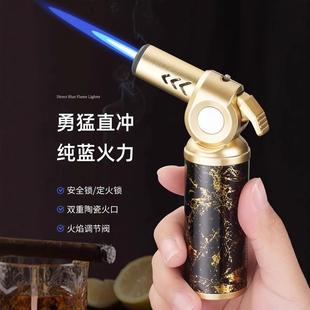 防风充气打火机直冲雪茄艾灸喷火枪户外烧烤点火器艾灸专用