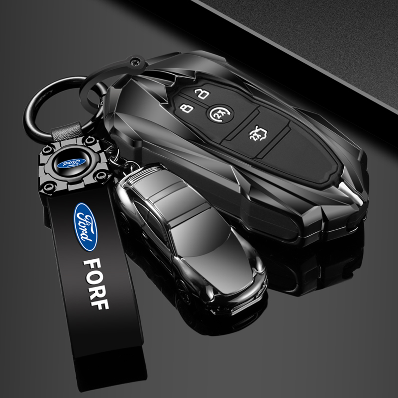 全新机甲福特钥匙套高级感