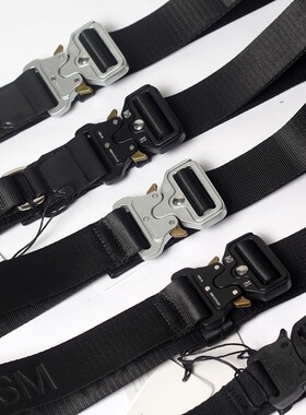 牛货 现货 1017 alyx腰带 BELT男女通用情侣战术机能锁扣皮带腰链