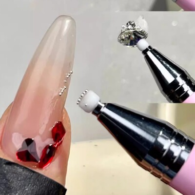 点钻点珠笔旋转式带粘性推压