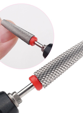NAIL DRILL BITS超长圆锥形钨钢打磨头美甲打磨头柱形金属打磨头