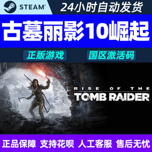 steam PC中文正版 古墓丽影10崛起 国区激活码CDKey 20周年纪念版