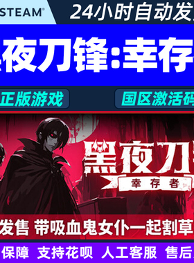 Steam 黑夜刀锋 幸存者 Night Swarm 国区激活码CDKEY 正版PC游戏