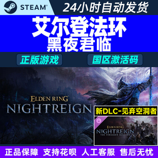 Steam 艾尔登法环 黑夜君临 见弃空洞者DLC 国区激活码CDK PC游戏