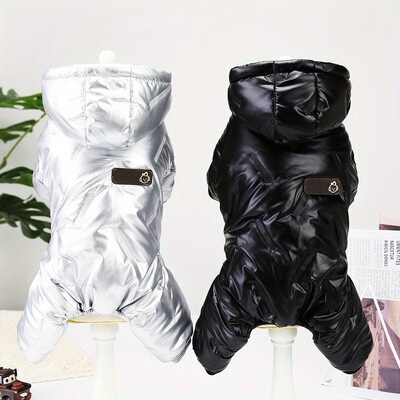Winter Warm Fleece Pet Dog Jacket Waterproof Dog Clothes