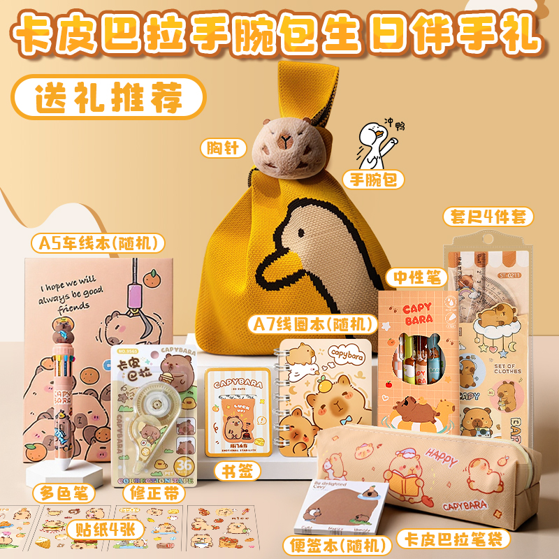 卡皮巴拉生日礼物女生