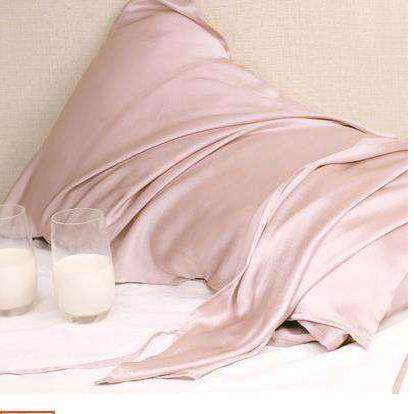 100真丝枕巾套100%桑蚕丝枕巾丝绸美容护肤真丝床品