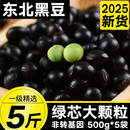 东北绿芯黑豆25年农家新豆打豆浆专用醋泡青仁小乌豆粗粮杂粮豆类