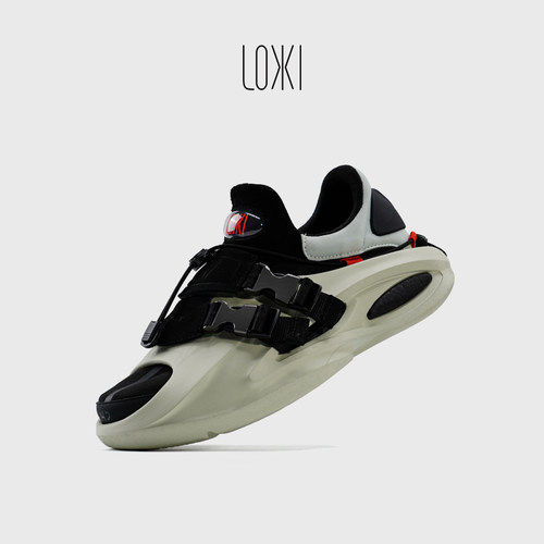 LOXKI休闲鞋2022新款秋冬可拆卸