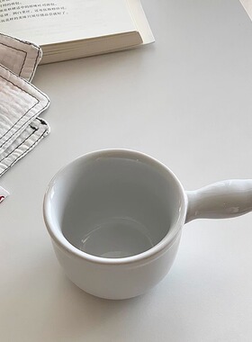 安木良品 复古ins手柄陶瓷迷你浓缩小杯家用酱料汁早餐果酱味碟