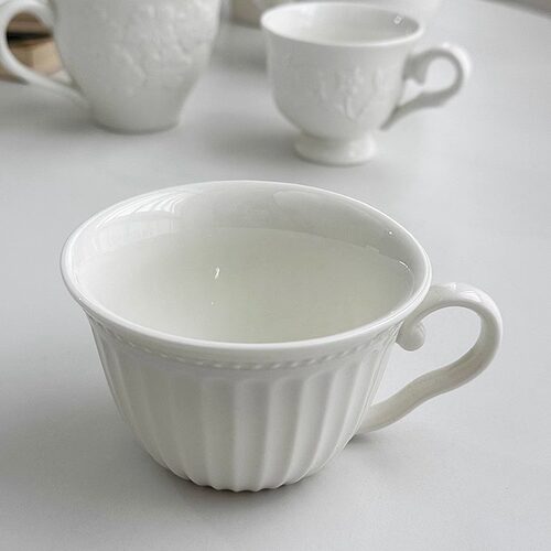 外贸出口茶杯咖啡杯浮雕
