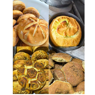 青海特产海亚焜锅馍馍混合装 600g/个