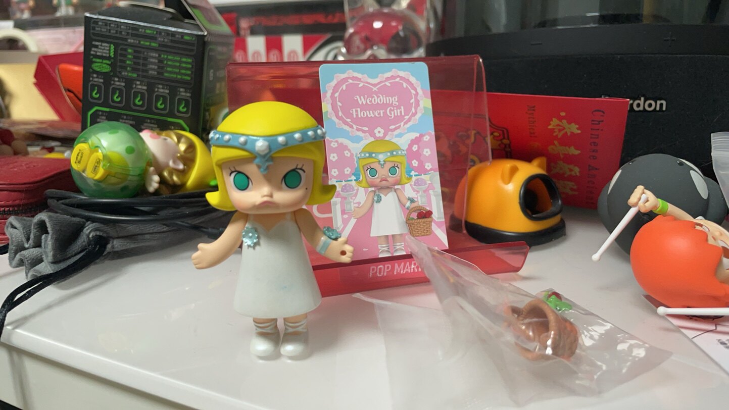 【molly】婚礼花童系列之十二月公主可爱桌面小摆件