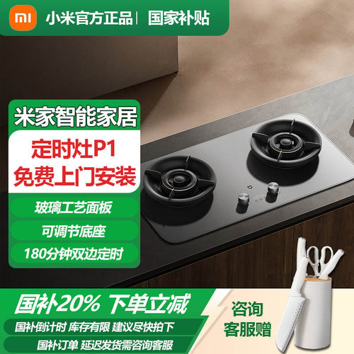 小米智能燃气灶家用猛火5.2kW