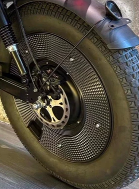 美版Himoto 新国标电动自行车专用封闭轮轮子装饰挡板