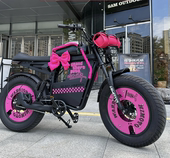 super73 S1铝合金加长款 S1油碟小程序互联新国标电动自行车