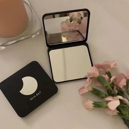 化妆镜宿舍学生桌面简约可折叠