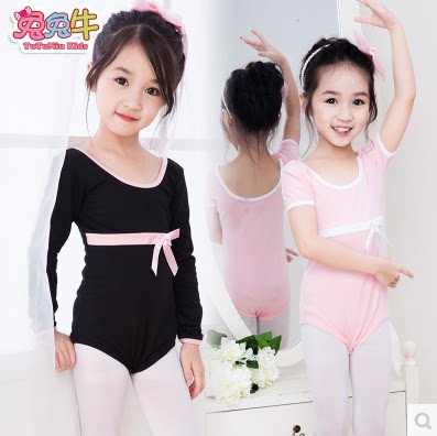 秋季长袖跳舞女童体操服