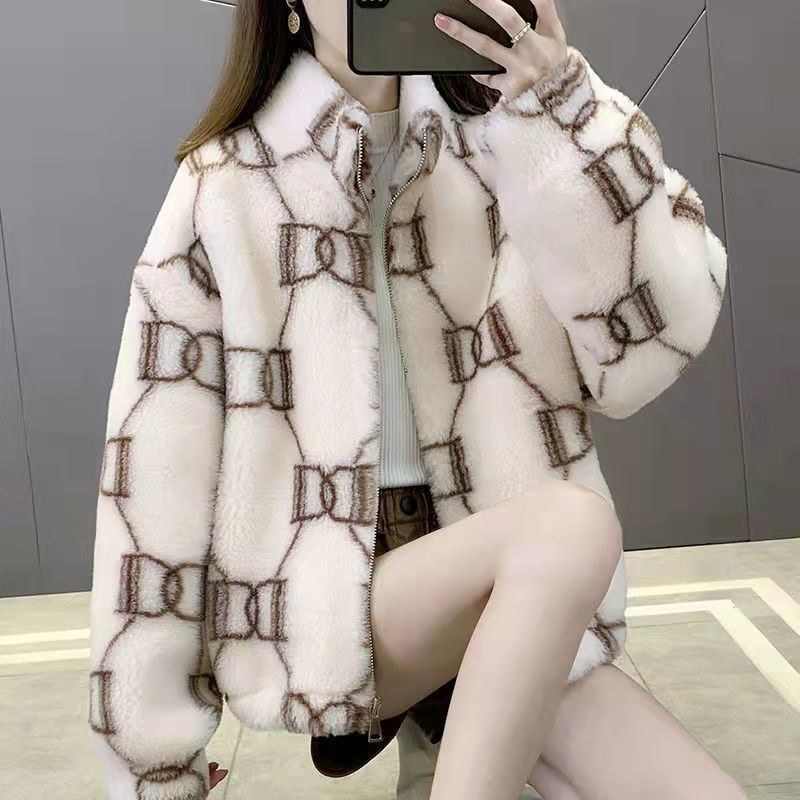 特价版淘宝断码品牌女装限时秒杀开衫女加绒加厚双面绒外套大码女
