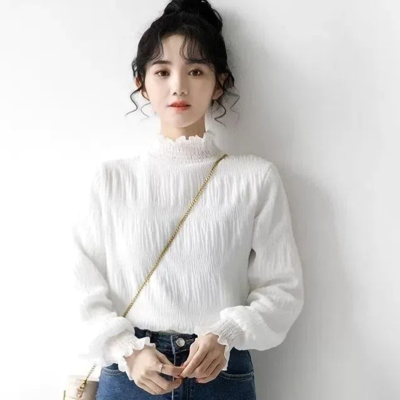 雪纺蕾丝衫女短袖2023新款韩版特价版淘宝亏本冲量断码秒杀特卖宽松大码女装遮肚子时尚洋气t恤女白色镂空