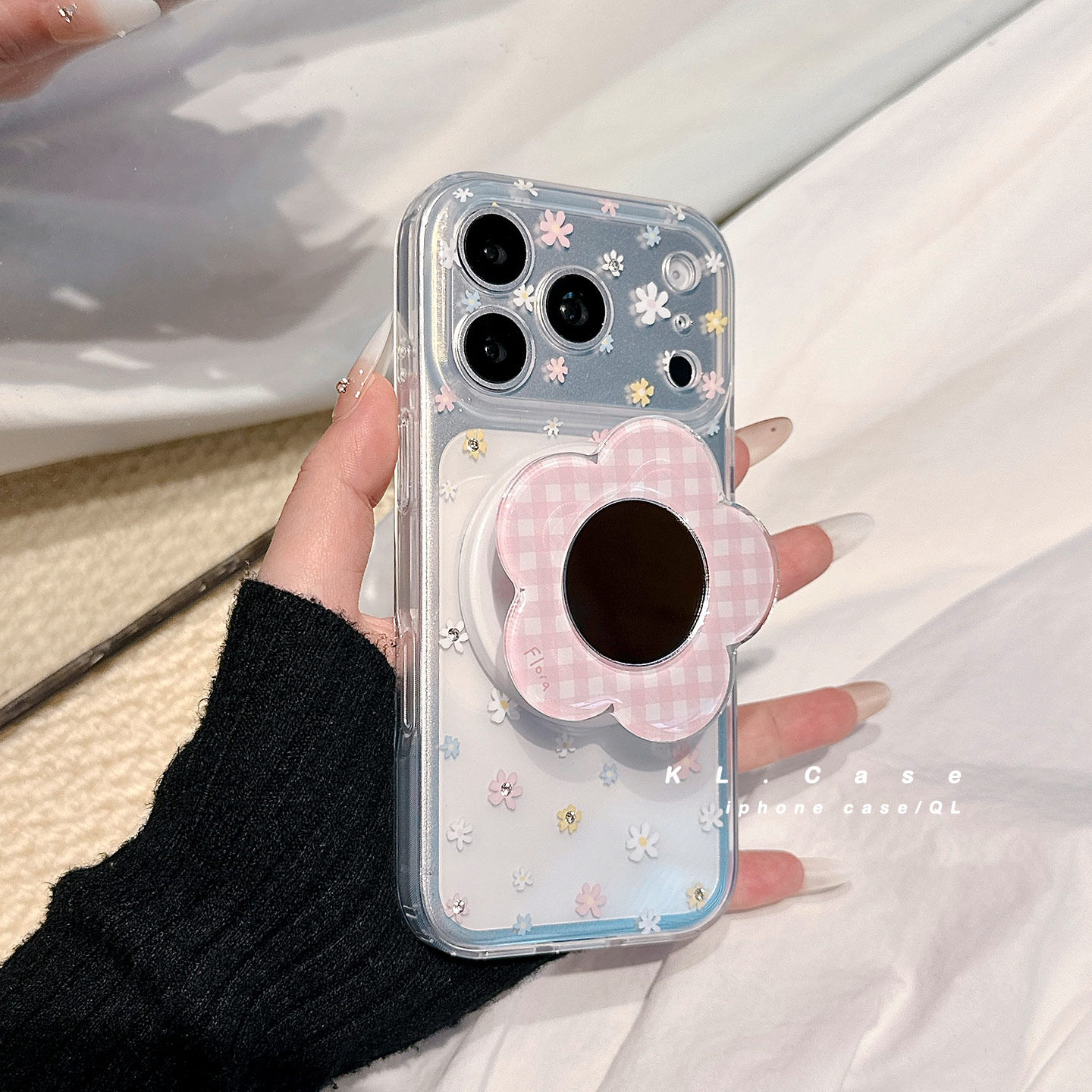 壳侣 ins风小清新碎花适用苹果17手机壳iPhone17promax新款16防摔保护套15硅胶全包透明小众高级感超好看女软