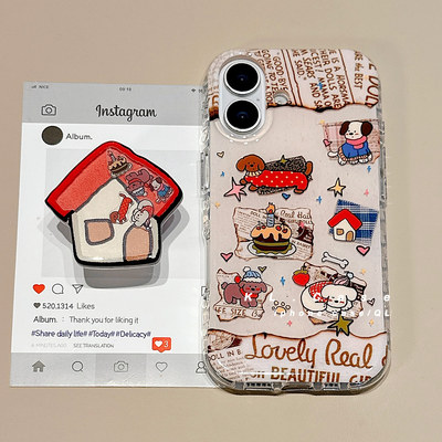 适用于iPhone亚克力ins手机壳